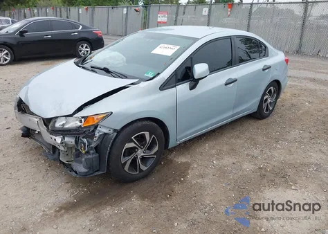 2012 Honda Civic Lx из США, поврежденный, VIN 19XFB2F59CE338754